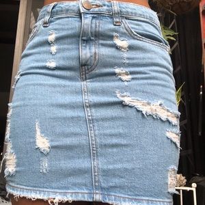 BDG mini skirt from urban outfitters.